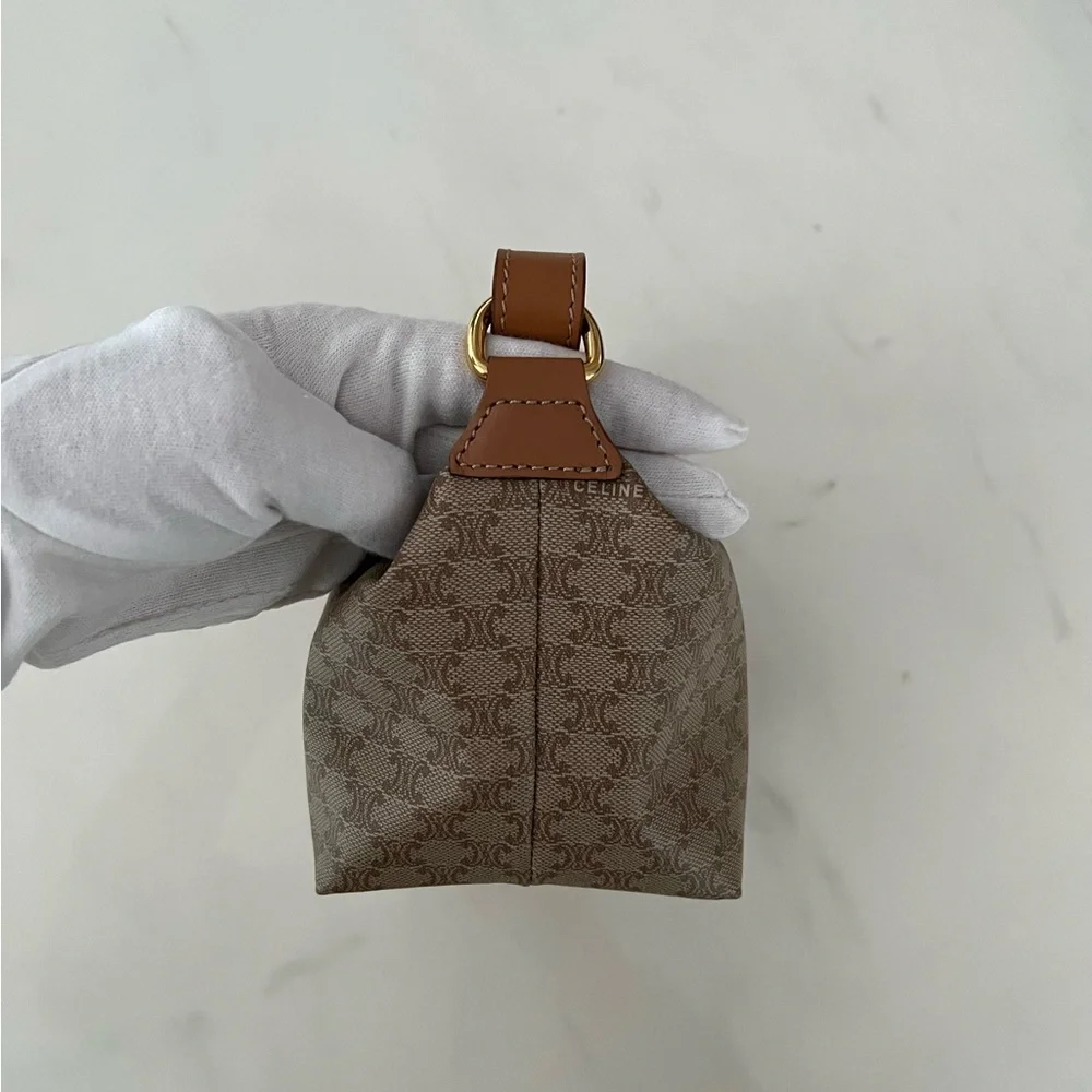 CELINE Macadam Vanity | Mini Bag | Top Handle | Vintage - Picture 3 of 12